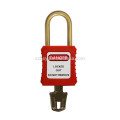 CE approval nylon lockbody insulation anti slipping loto safety padlock